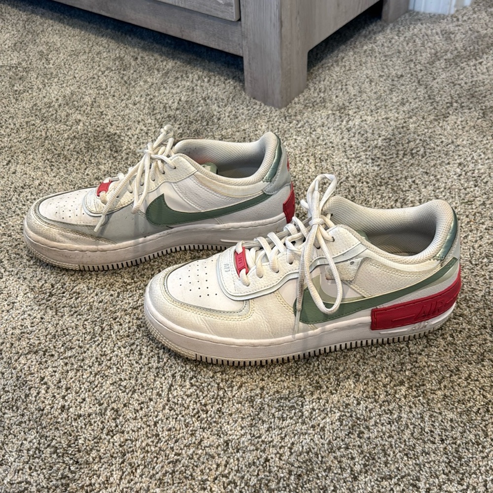 Women's Nike "Seafoam" air force 1 - Size 10 - Used
